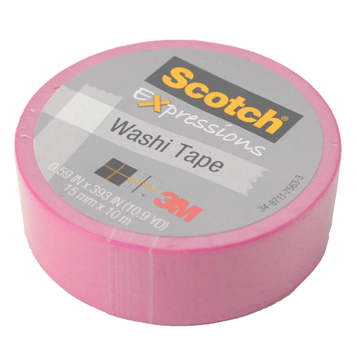 Scotch Expressions Pink Gold Washi Tape