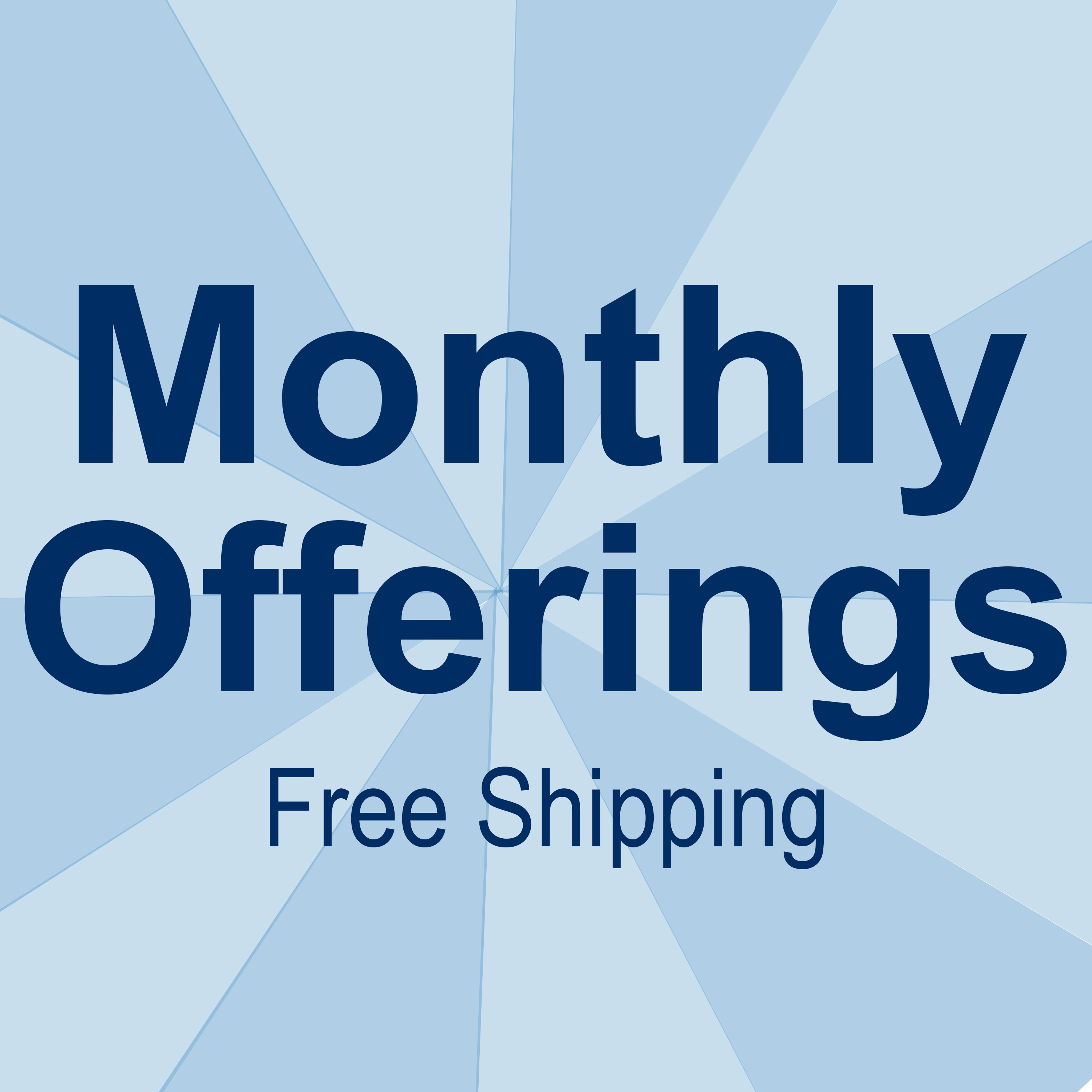 Monthly Offerings-REDUCED HANDLING