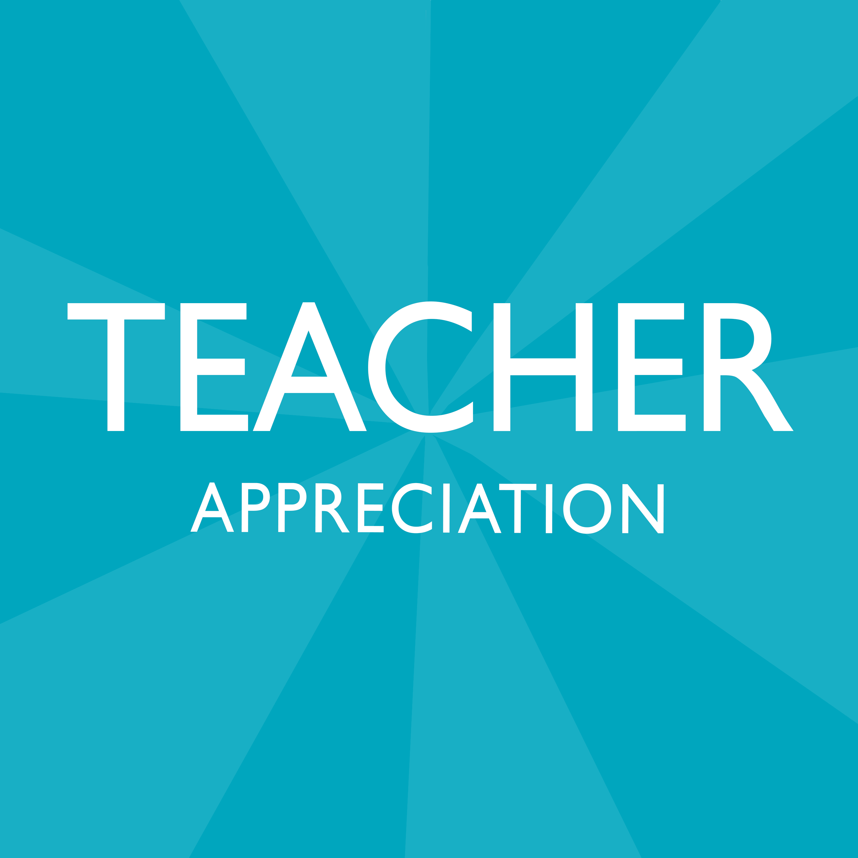 Teacher Appreciation Week (COMING SOON)